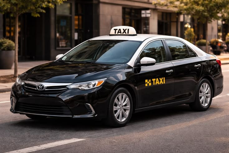 MRV DropTaxi on the road